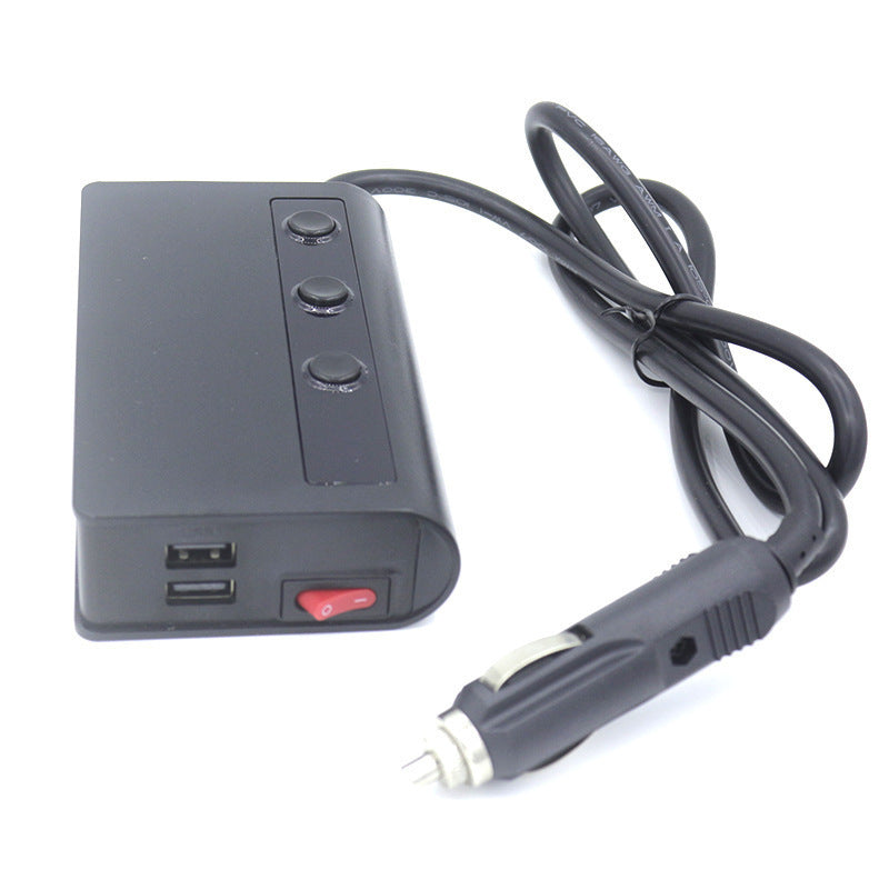 Rozdzielacz Zapalniczki Samochodowej 3w1 - Ładowarka Samochodowa QC3.0 - Wysoka Moc - USB