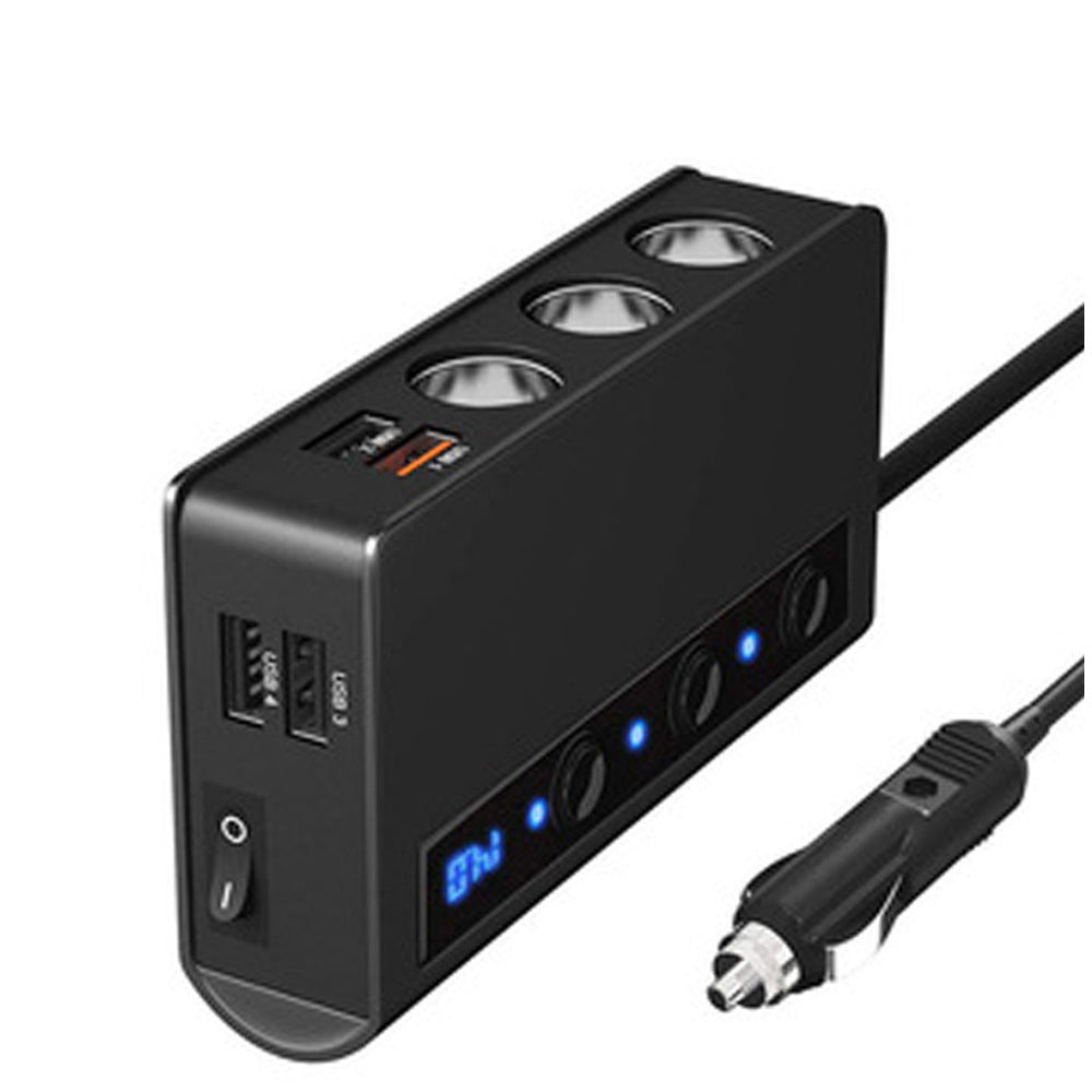 Rozdzielacz Zapalniczki Samochodowej 3w1 - Ładowarka Samochodowa QC3.0 - Wysoka Moc - USB