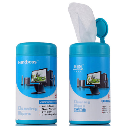 Chusteczki Czyszczące do Ekranów LCD i Telefonów - 88 Sztuk w Pojemniku