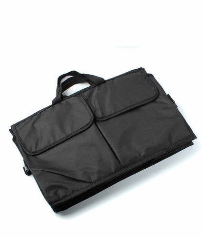 Składany Organizer do Bagażnika Samochodowego - Oxford - Duży - 56x40x26 cm - Czarny