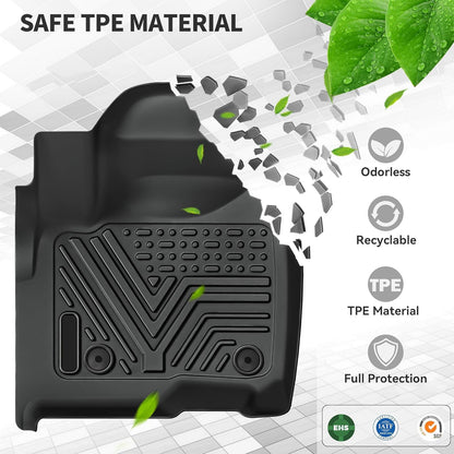 Dywaniki Samochodowe Mazda CX-5 2018-2023 - TPE - Ochrona Wszystkie Pory Roku - Pełny Zestaw Przód i Tył