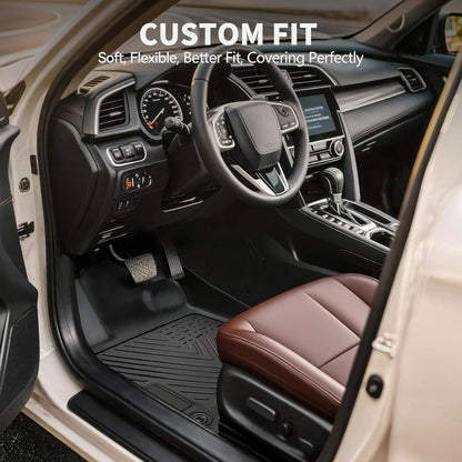 Dywaniki Samochodowe Mazda CX-5 2018-2023 - TPE - Ochrona Wszystkie Pory Roku - Pełny Zestaw Przód i Tył